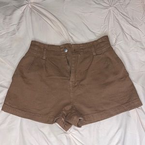 High waisted shorts